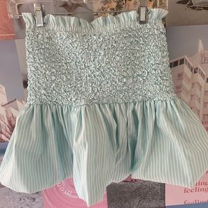 BLUE PETERSYN SKIRT